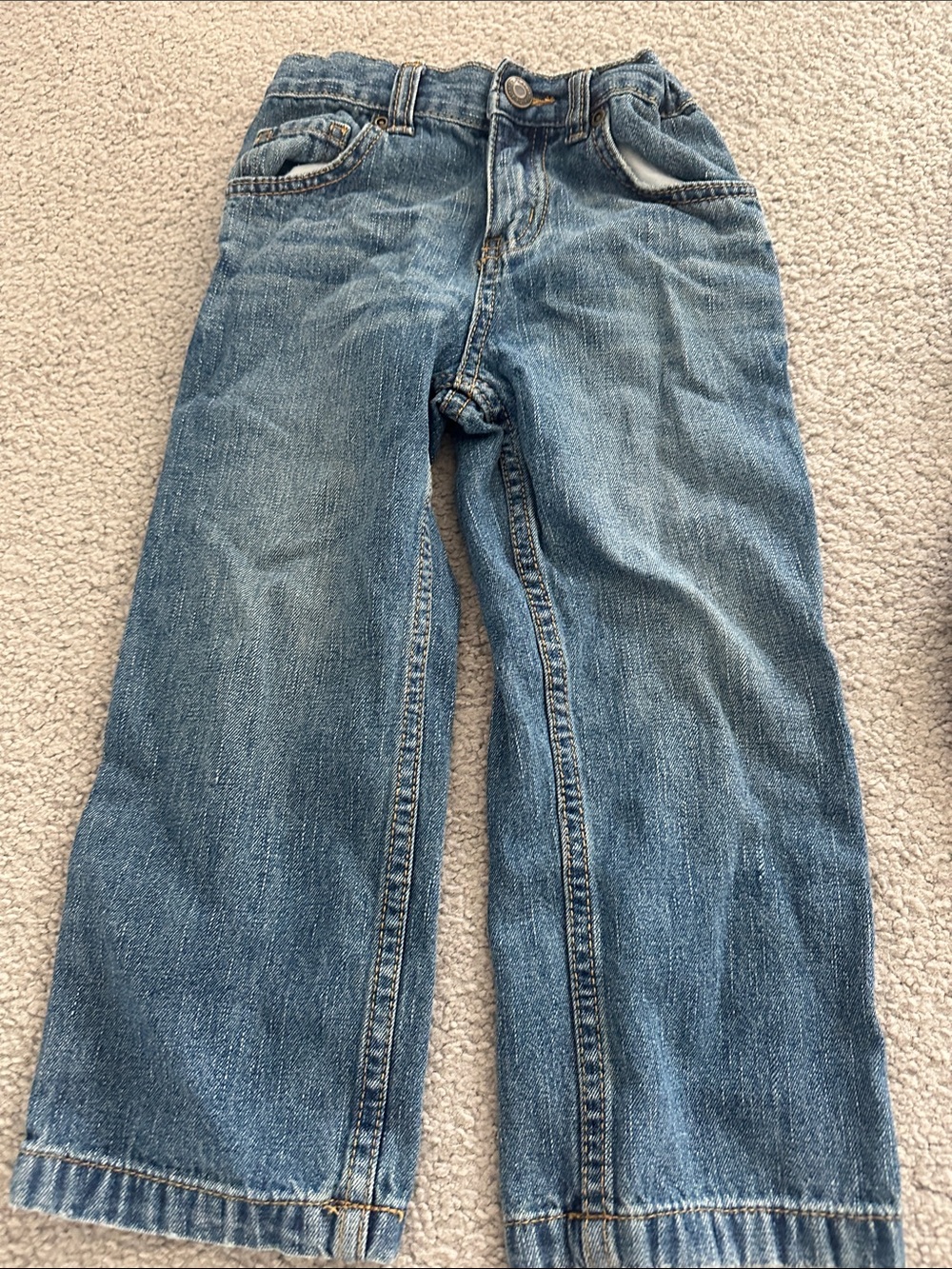 Cat & Jack Kids' Assorted Blue Denim Jeans Trio - Picture 7 of 7